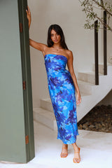 Beat Pumpin Maxi Dress Blue