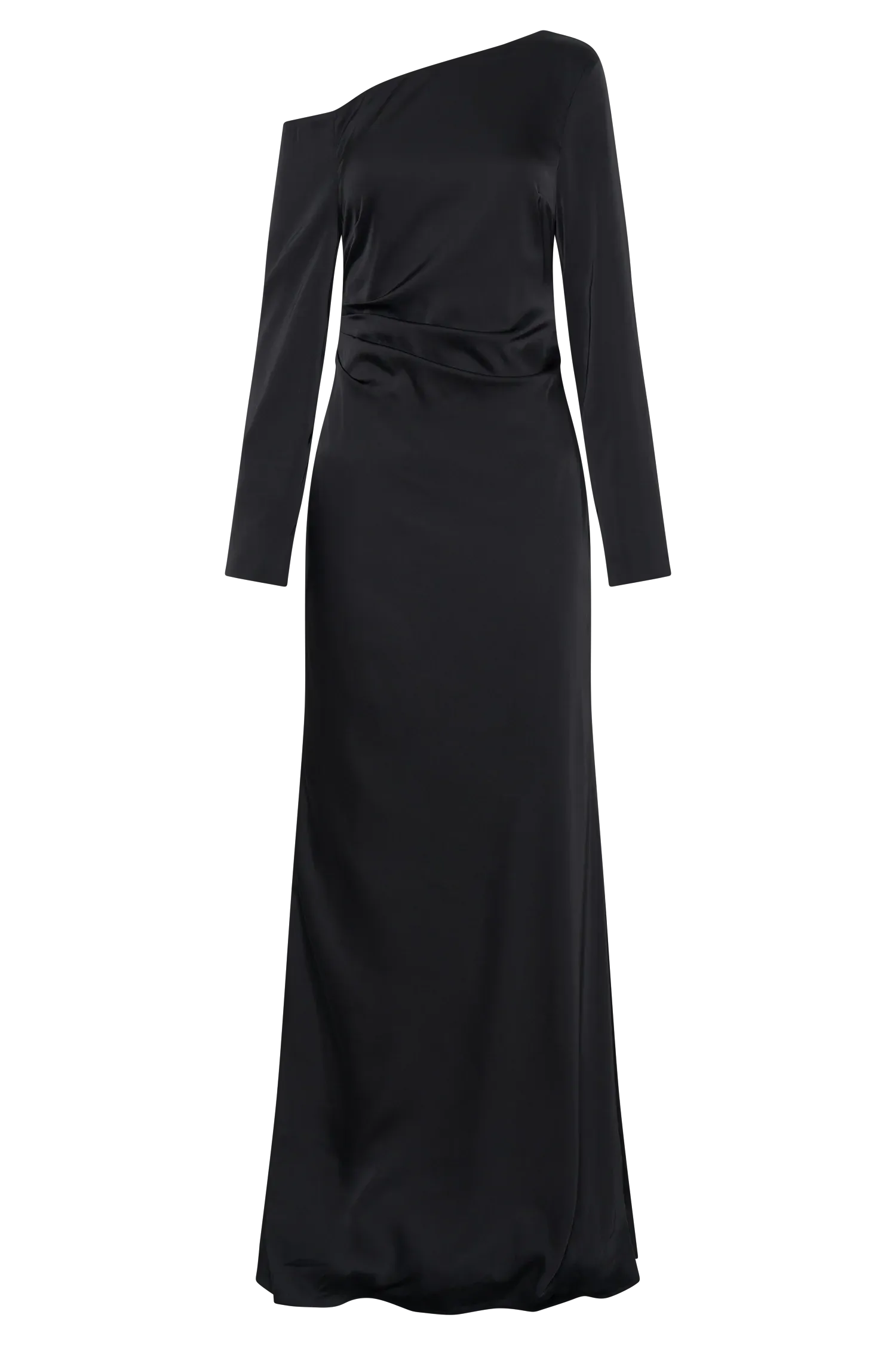 Avery Long Sleeve Maxi Dress - Black