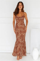 Albion Maxi Dress Leopard