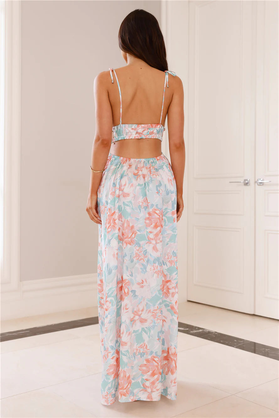 Beauty In All Maxi Dress Peach